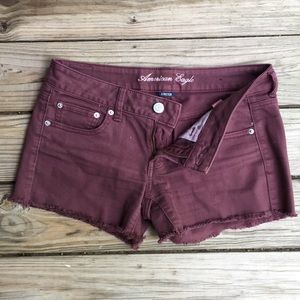 AE Midi jean shorts